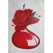 Plastic rose